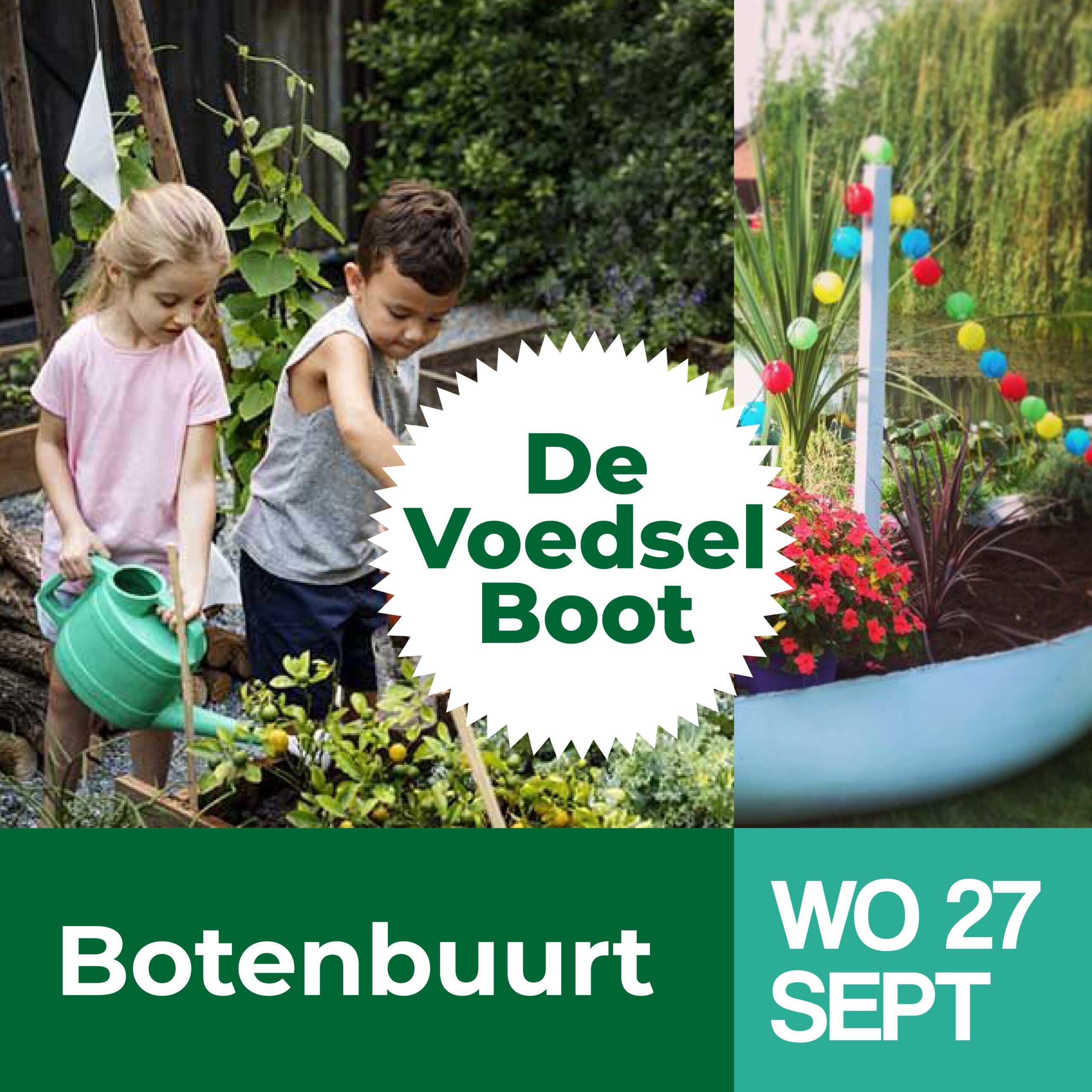 Groene Wijk Week | Botenbuurt | Duurzaamheidspact Eindhoven | Trudo | Woonbedrijf | Wooninc. | 'thuis